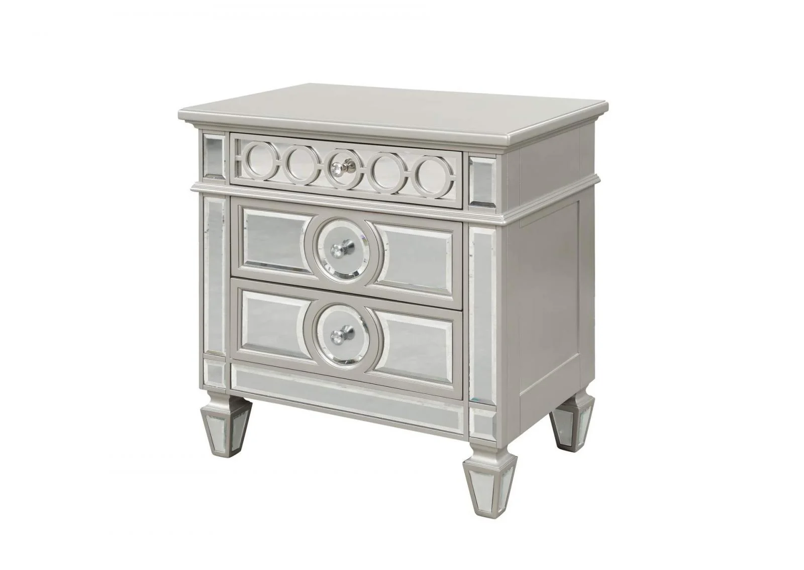 McFerran B1689 Gray Modern Bedroom Set - Image 2