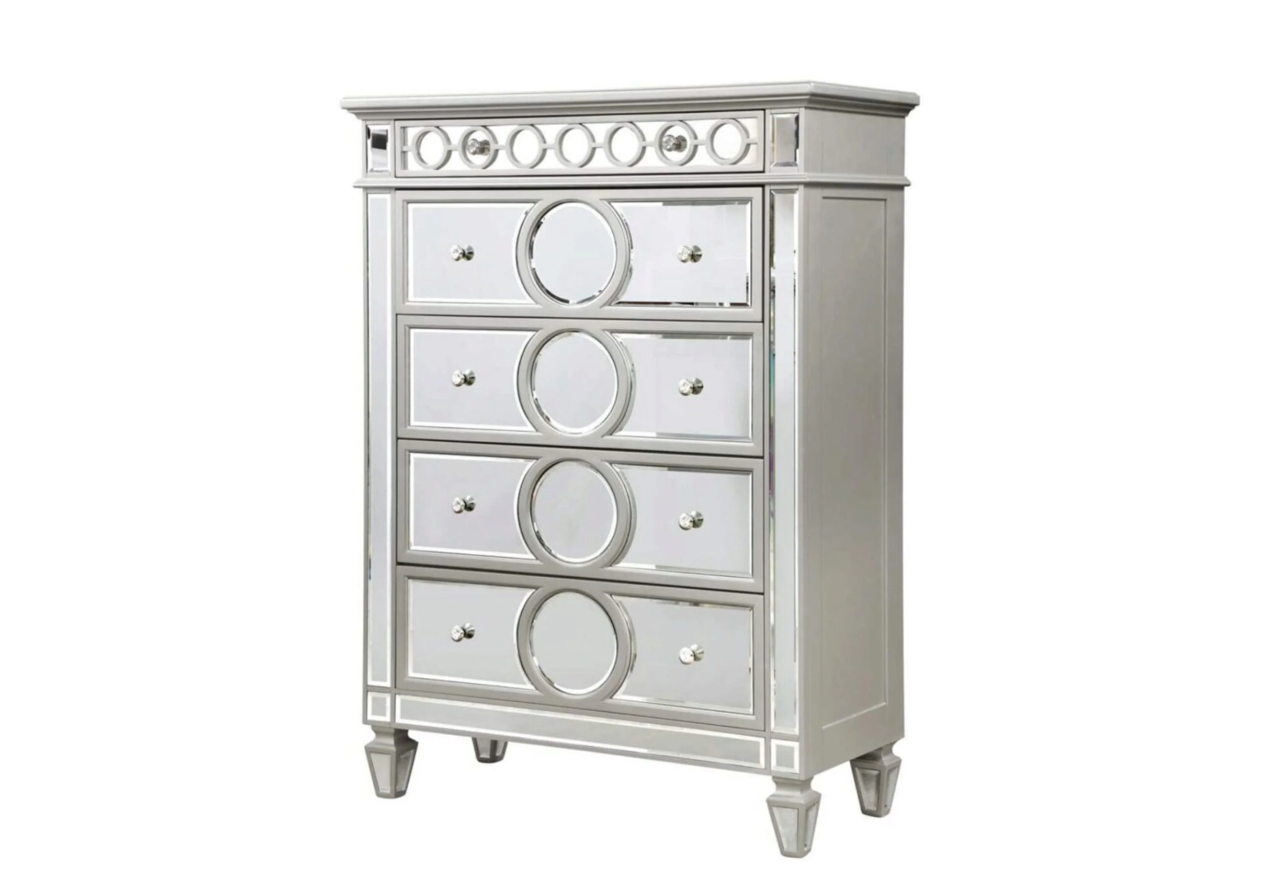 McFerran B1689 Gray Modern Bedroom Set - Image 4