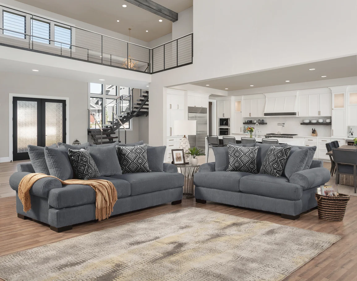 Memphis Sofa Collection New Comfort Industries - 4 Colors