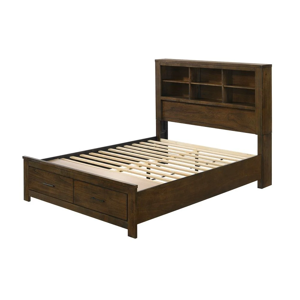 Merrilee Queen Bed w/Storage BD02077Q - Image 3