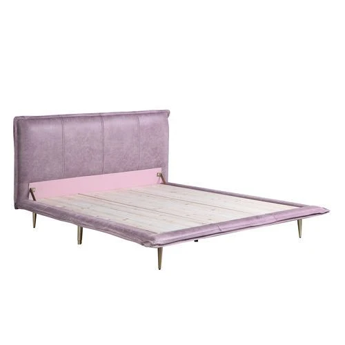 Metis Industrial Style Bed - Buttery Soft Top Grain Leather - Image 2