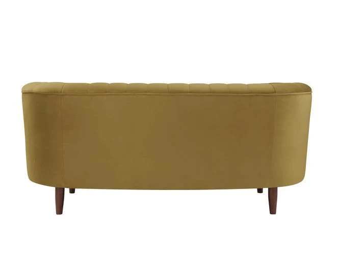 Millephri LV00163 Sofa Set - Olive Yellow Velvet - Image 5