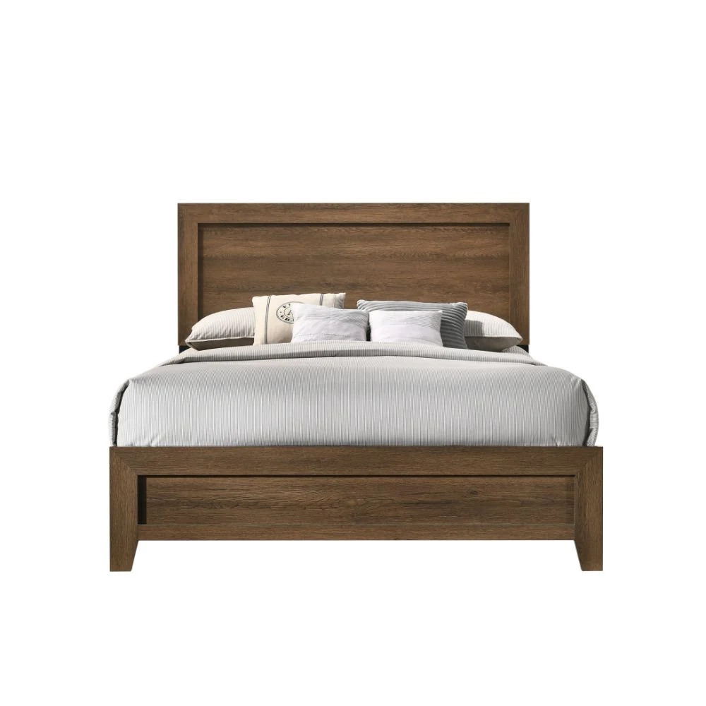 Miquell 4 Pc Bedroom Collection - Natural or Oak Finish - Image 4