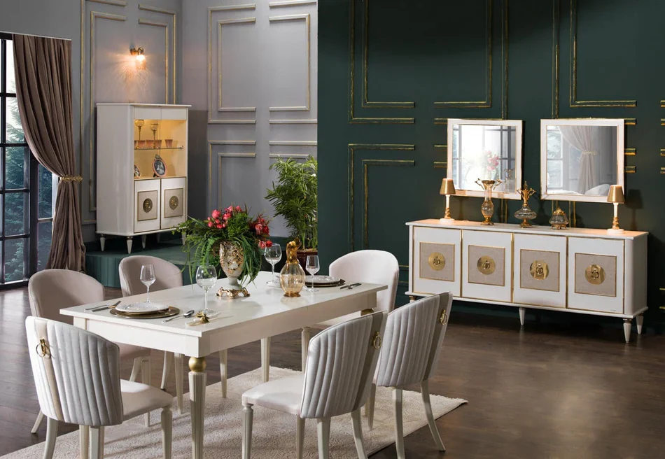Mistral Opak White Gloss Dining Collection - Image 3