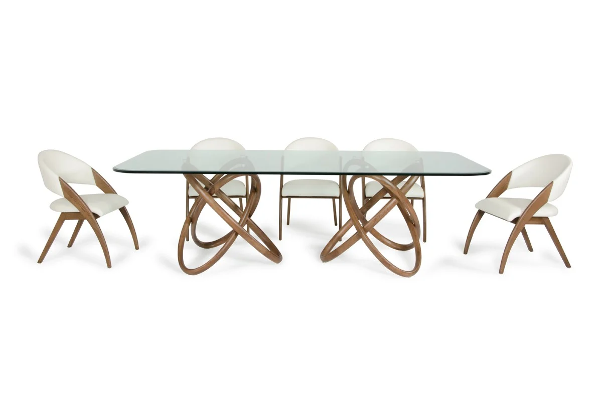 VIG Modrest Mason & Lucas 9 Pc Dining Set