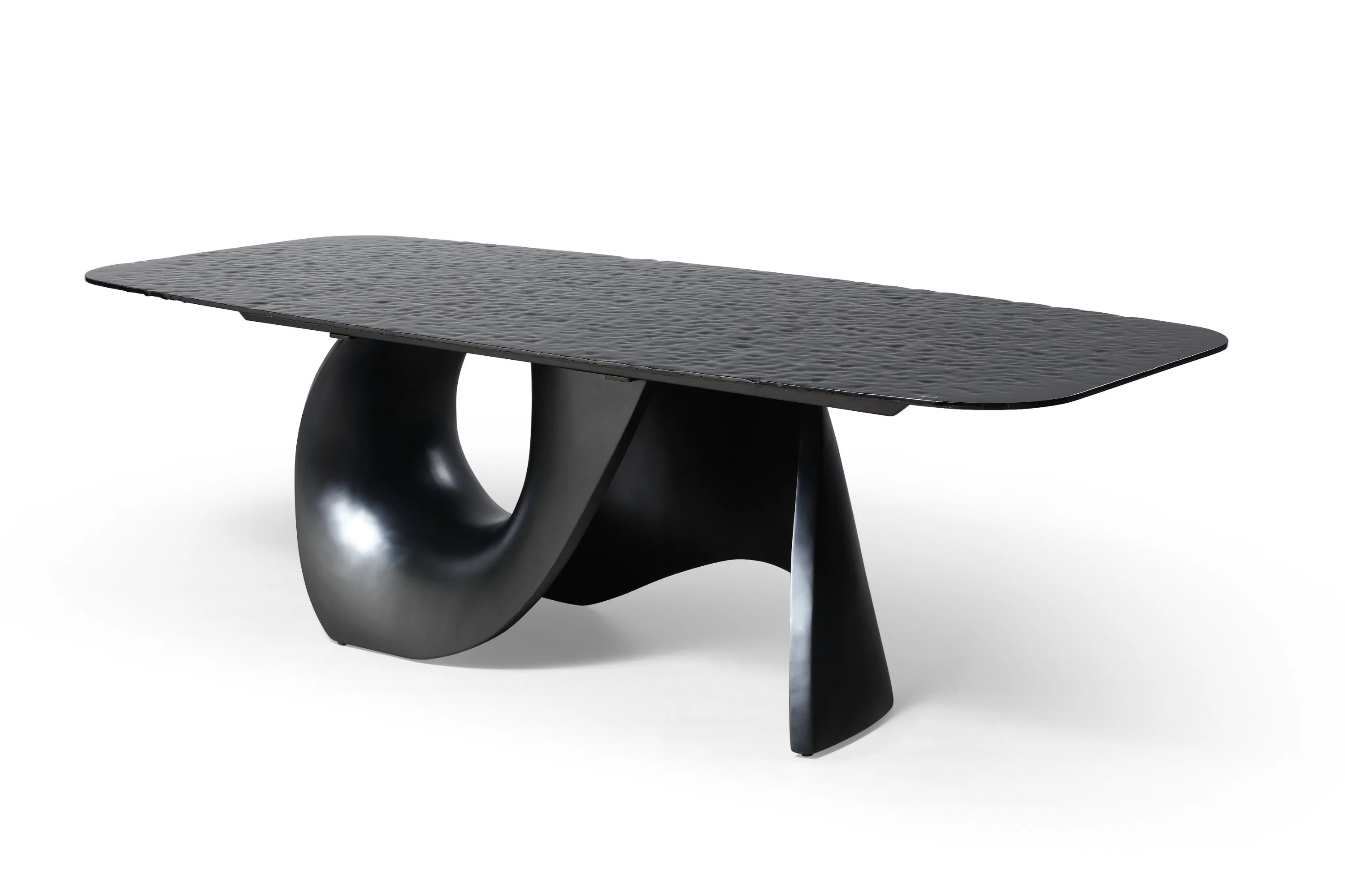 Modrest Neptune Modern Black Dining Table - Image 4