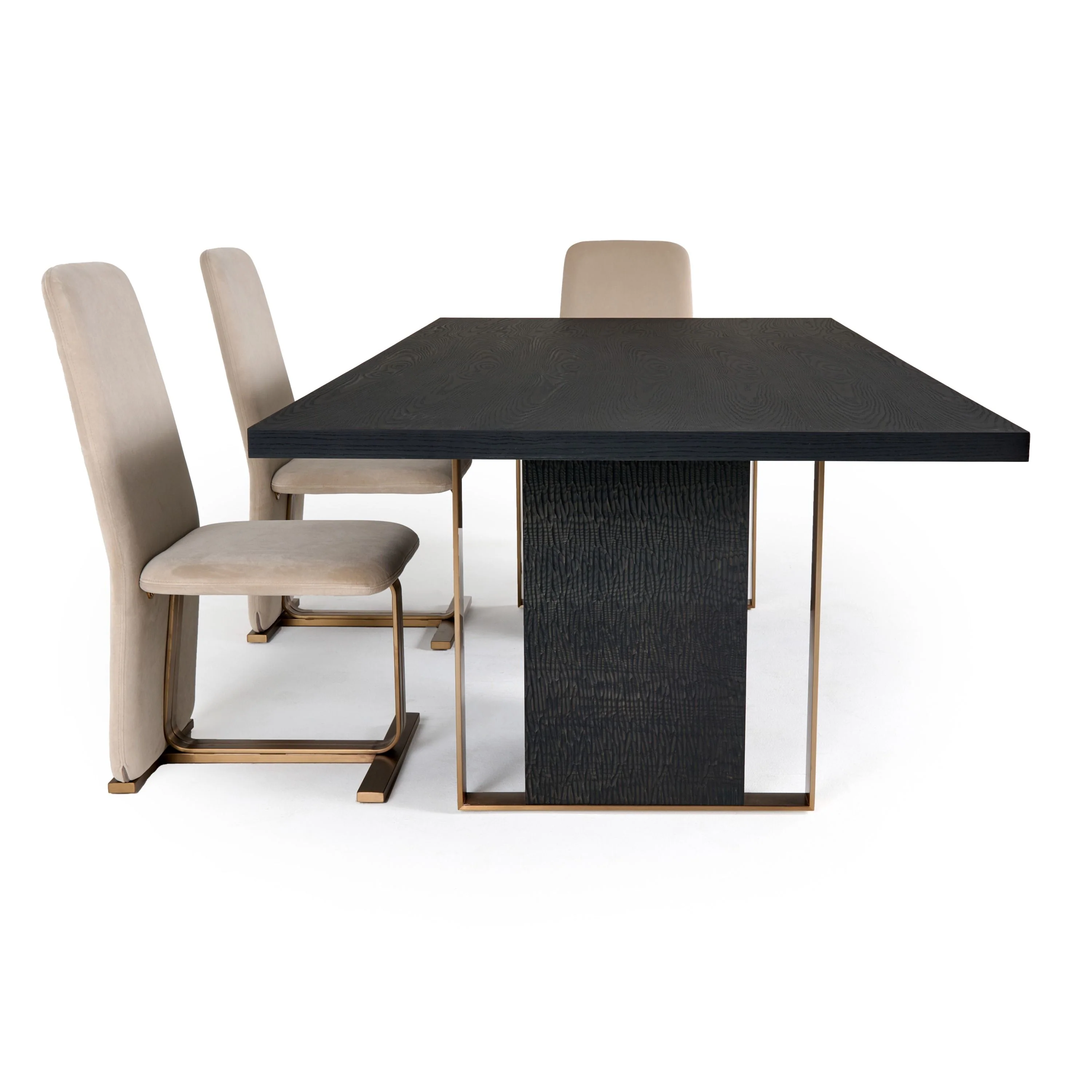 Modrest Tasha - Modern Black Ash Dining Table - Image 12