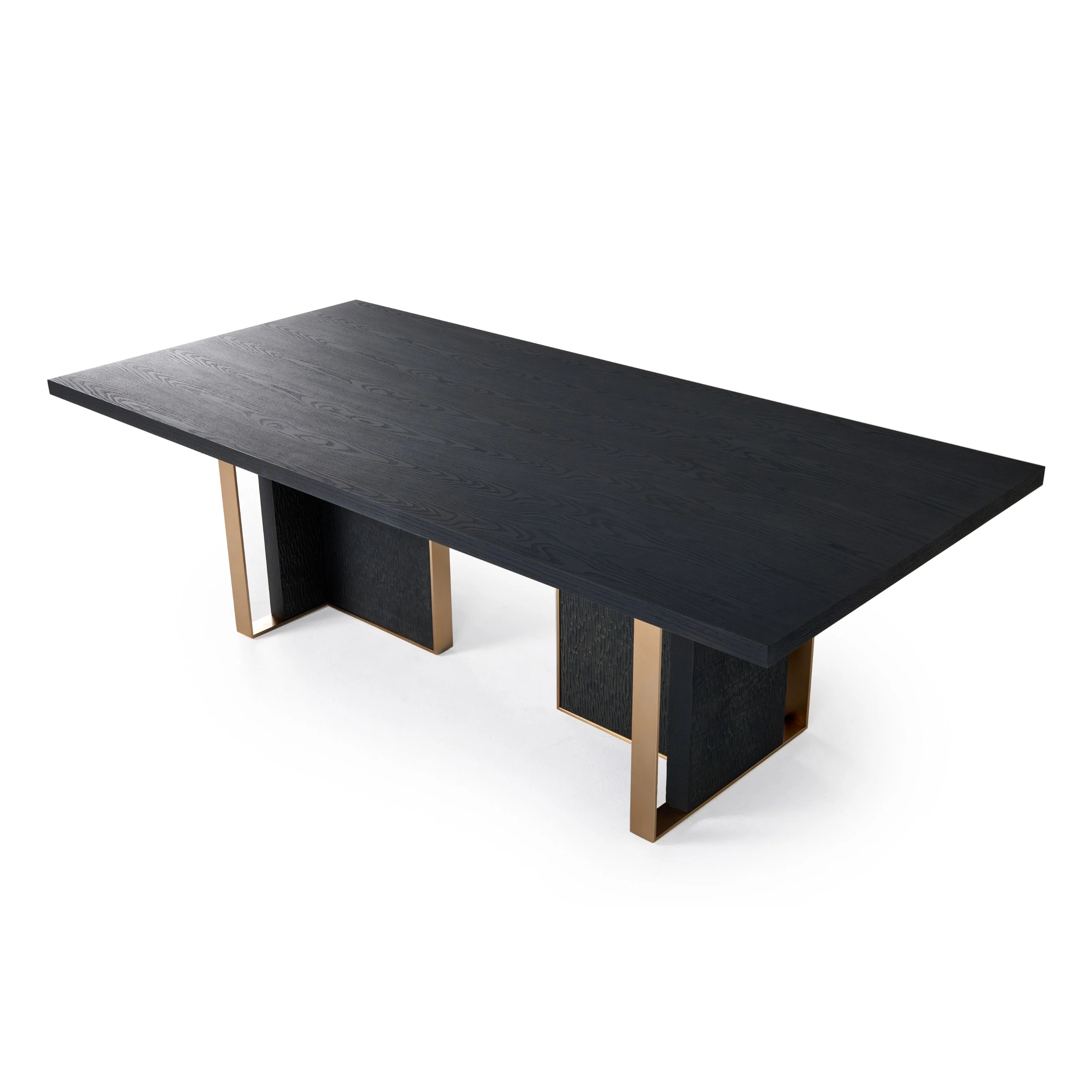 Modrest Tasha - Modern Black Ash Dining Table - Image 3