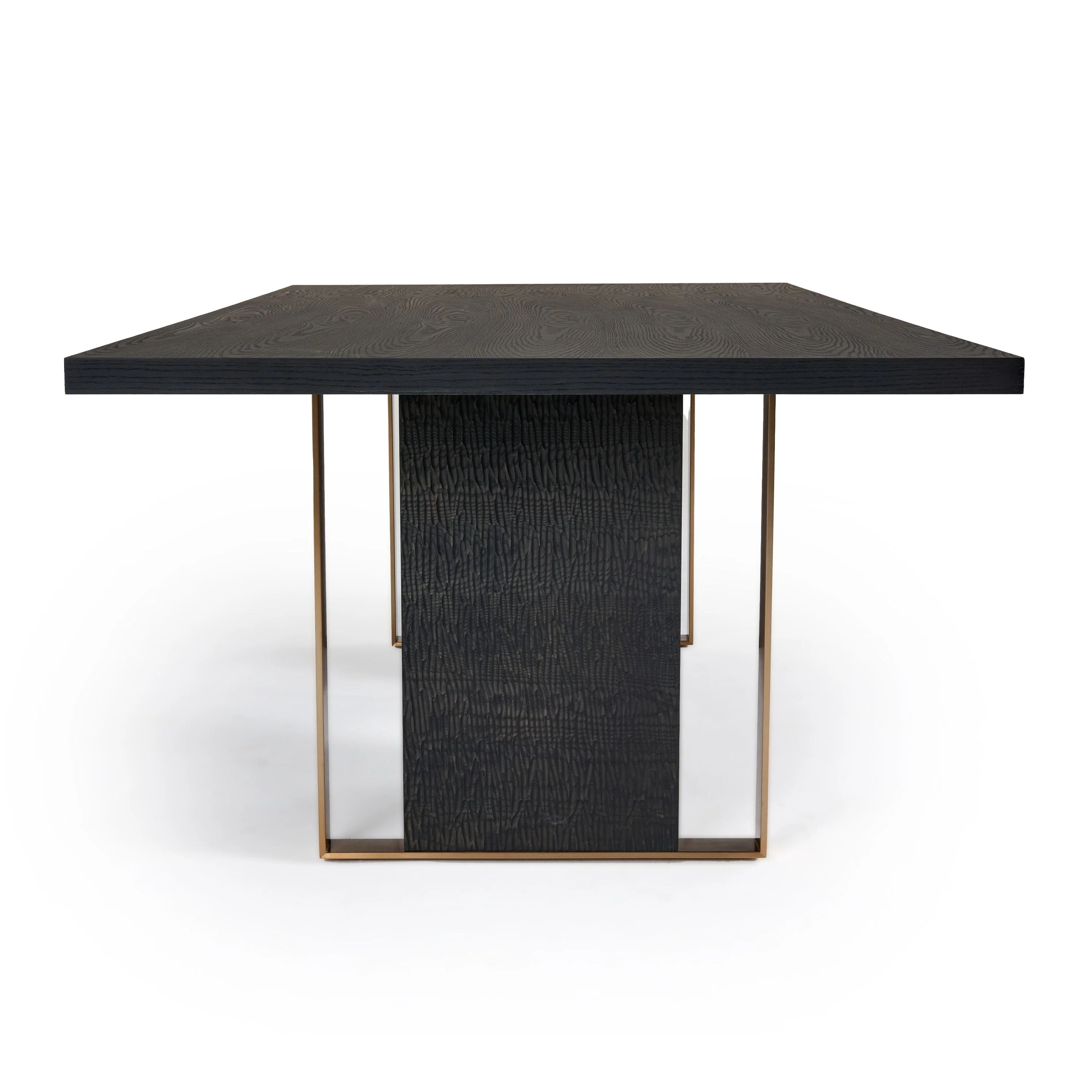 Modrest Tasha - Modern Black Ash Dining Table - Image 4