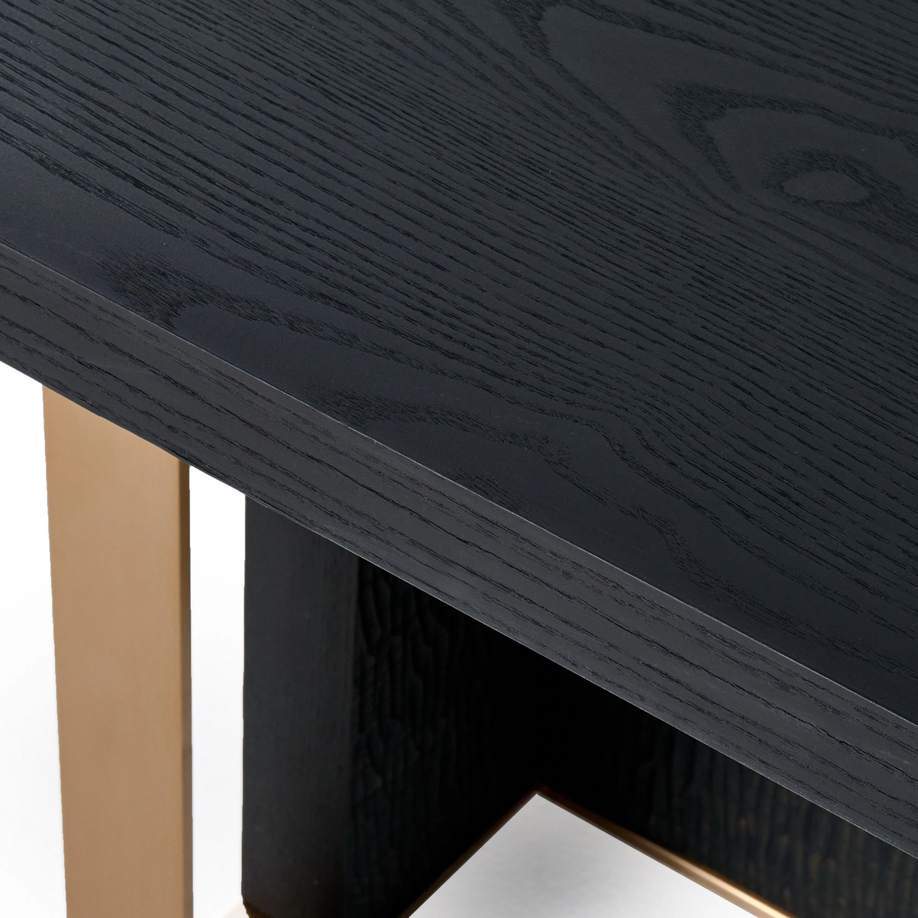 Modrest Tasha - Modern Black Ash Dining Table - Image 7