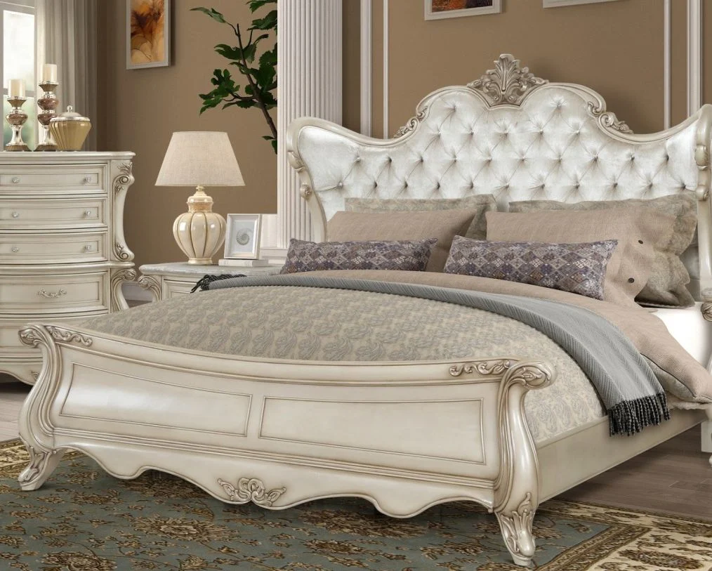 Monique Champagne Finish Bedroom Collection - Image 3