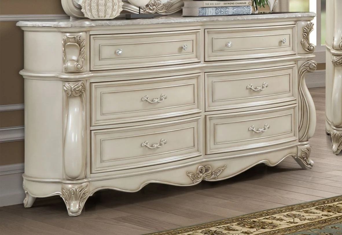 Monique Champagne Finish Bedroom Collection - Image 9