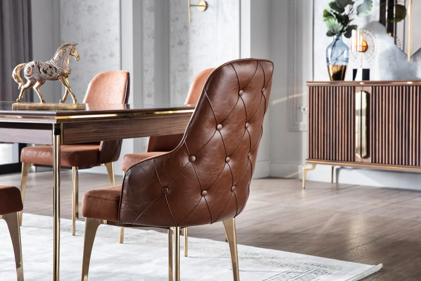 Montego Marble Dining Collection - Made in Turkey - Image 4