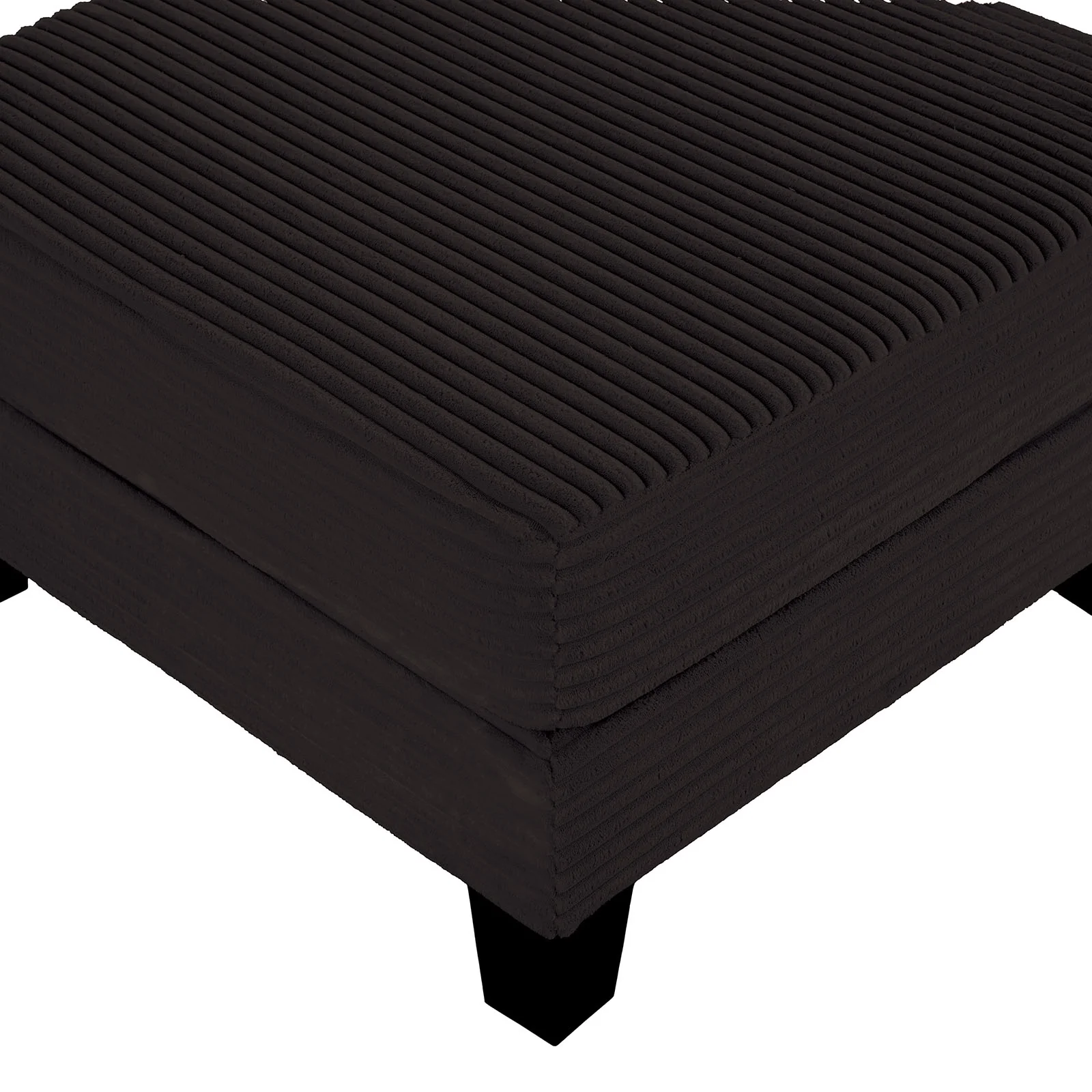 Moretaine Black Storage Ottoman SL6932BK-OT - Image 3
