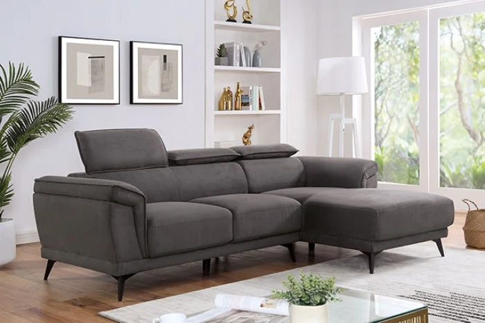 Napanee Sectional CM6254GY - Furniture of America