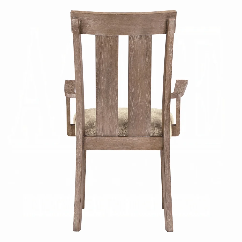 Nathaniel 62330 Dining Collection - Fabric & Maple Finish - Image 8
