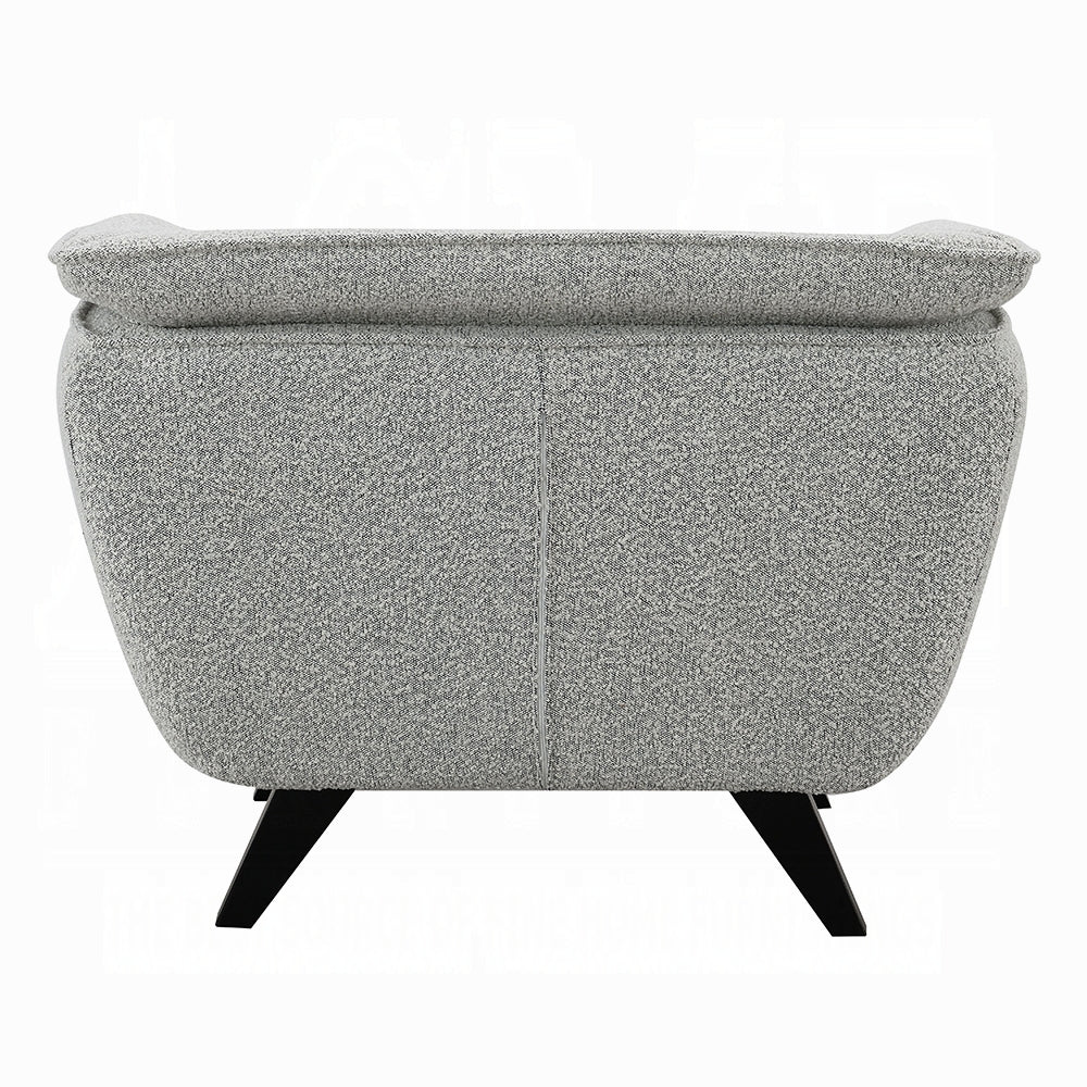 Nayeli Light Gray Boucle Chair LV04202 - Image 5