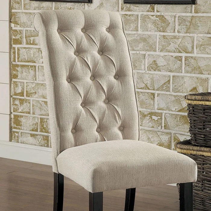Furniture of America Nerissa Round Table Dining Set - Image 4