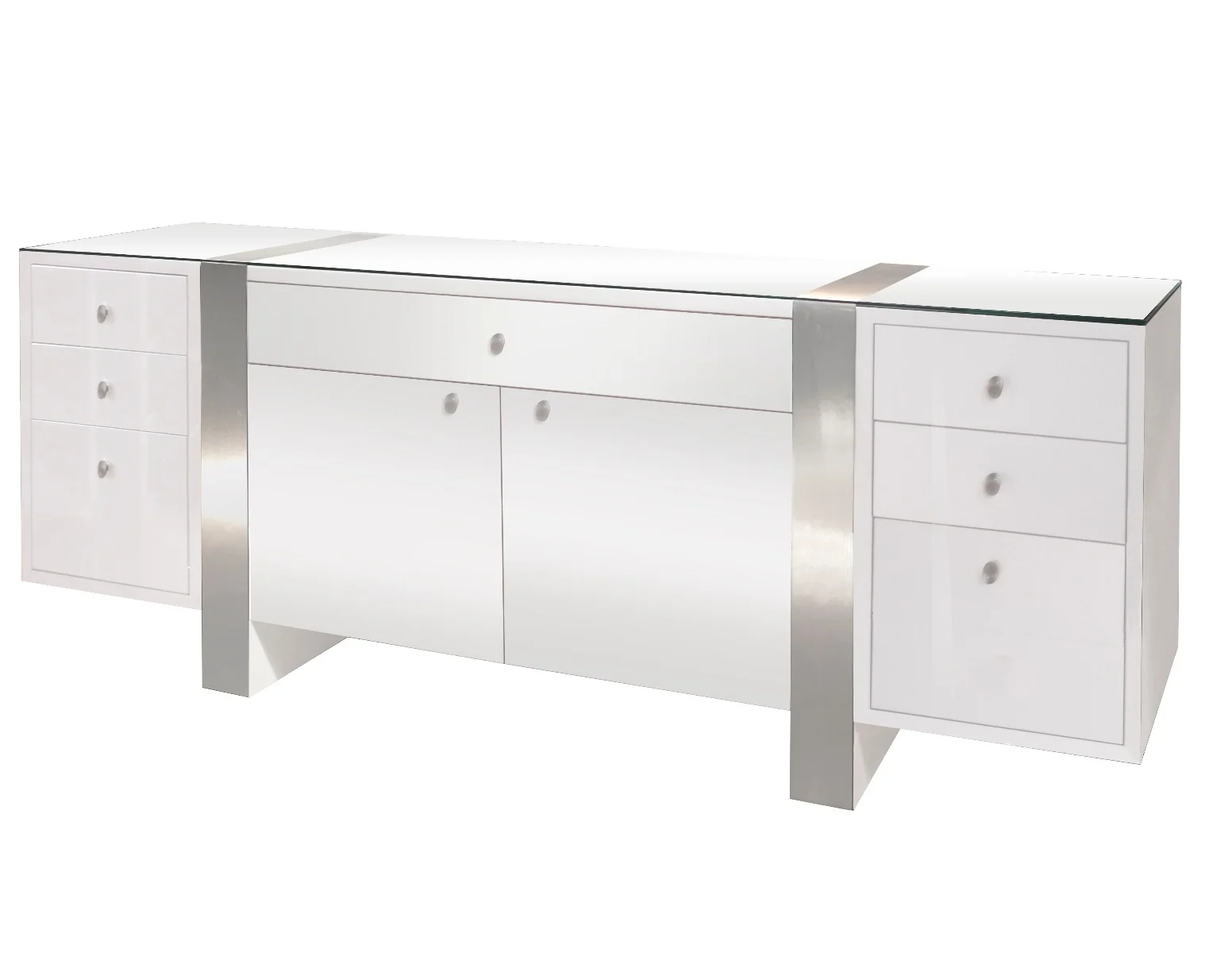 Nero White Credenza - Image 2