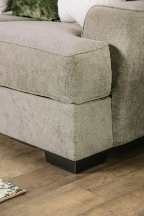 New Meadows Sofa & Loveseat - Ash Green/Ivory - Image 5