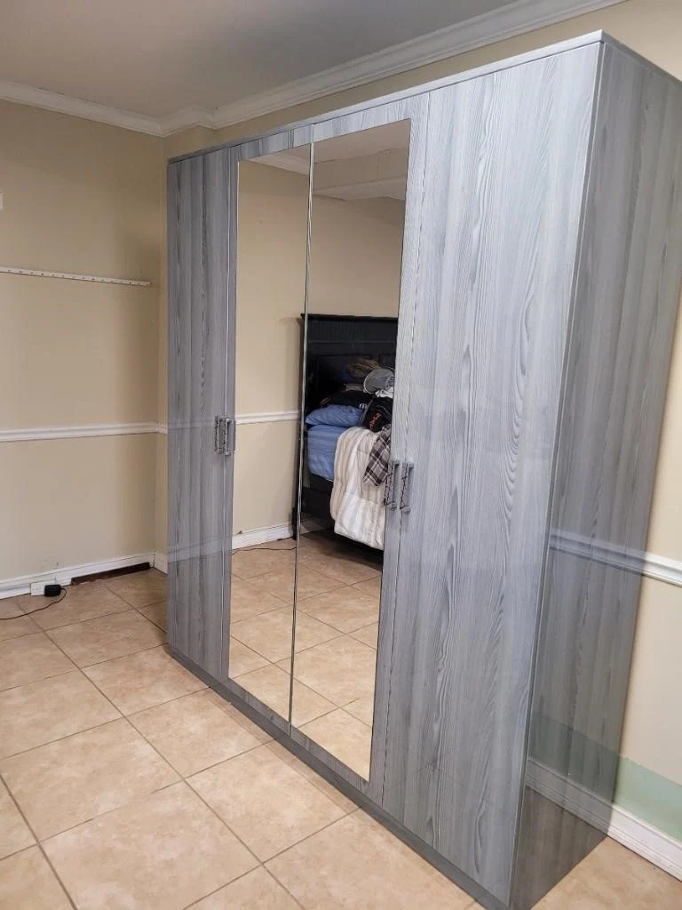 Nicole 4 Door Wardrobe - Image 2
