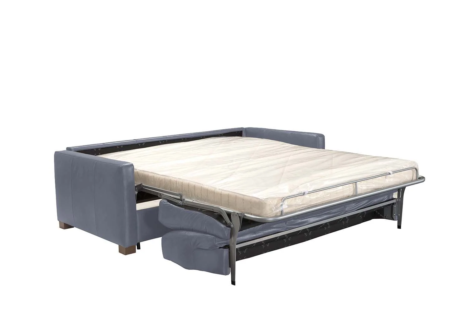 Noci Italian Leather Sofa w/Sleeper - 2 Colors - Image 2