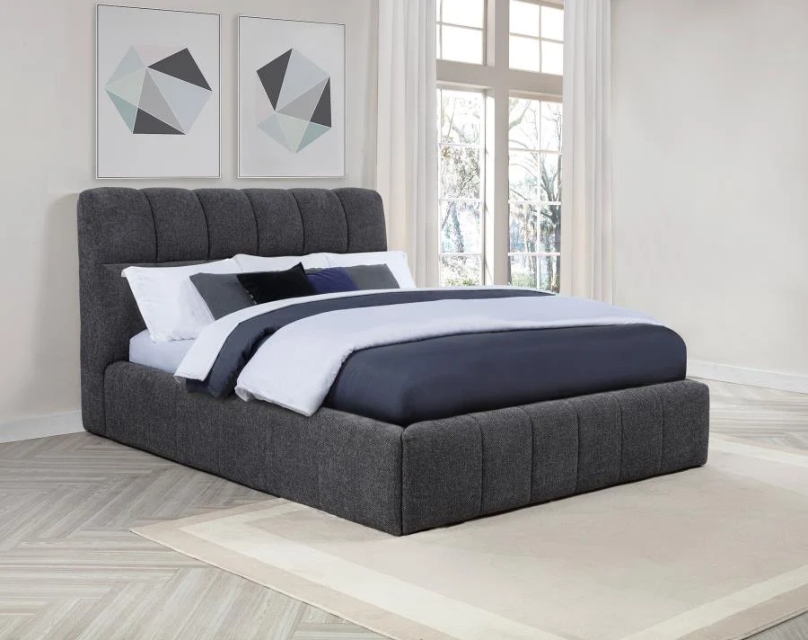 Nollet Eastern King Platform Bed 315917GRYKE