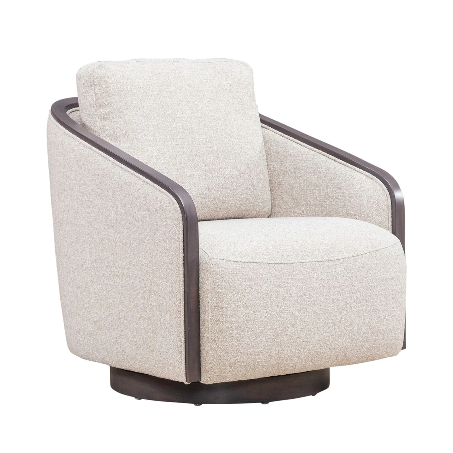 Nora Upholstered Swivel Chair 722-ACH16 - Image 2