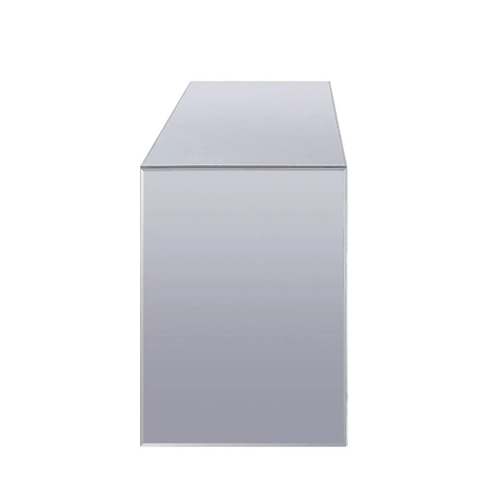 Noralie Glam TV Stand - Faux Diamond Inlay - Image 4
