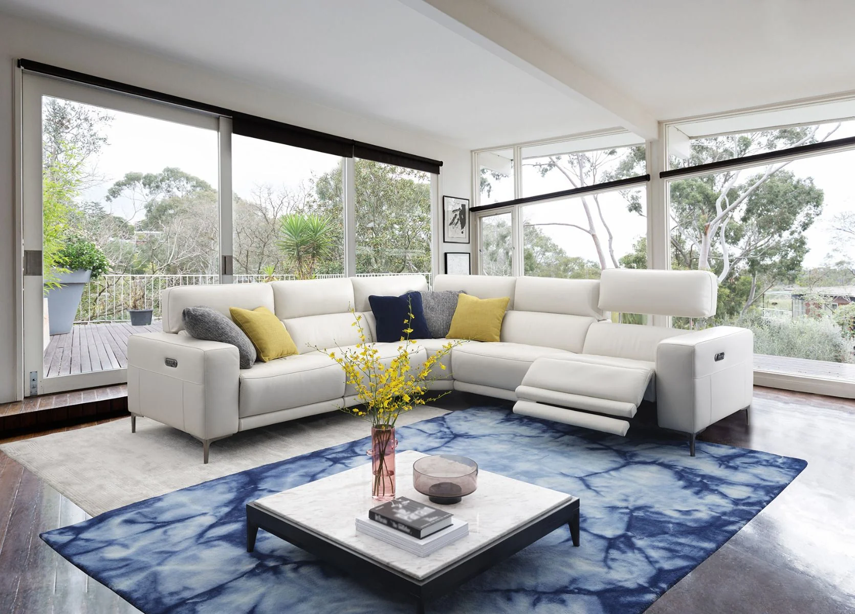 American Eagle EK-LH169 Top-Grain Modular Sectional - Image 5