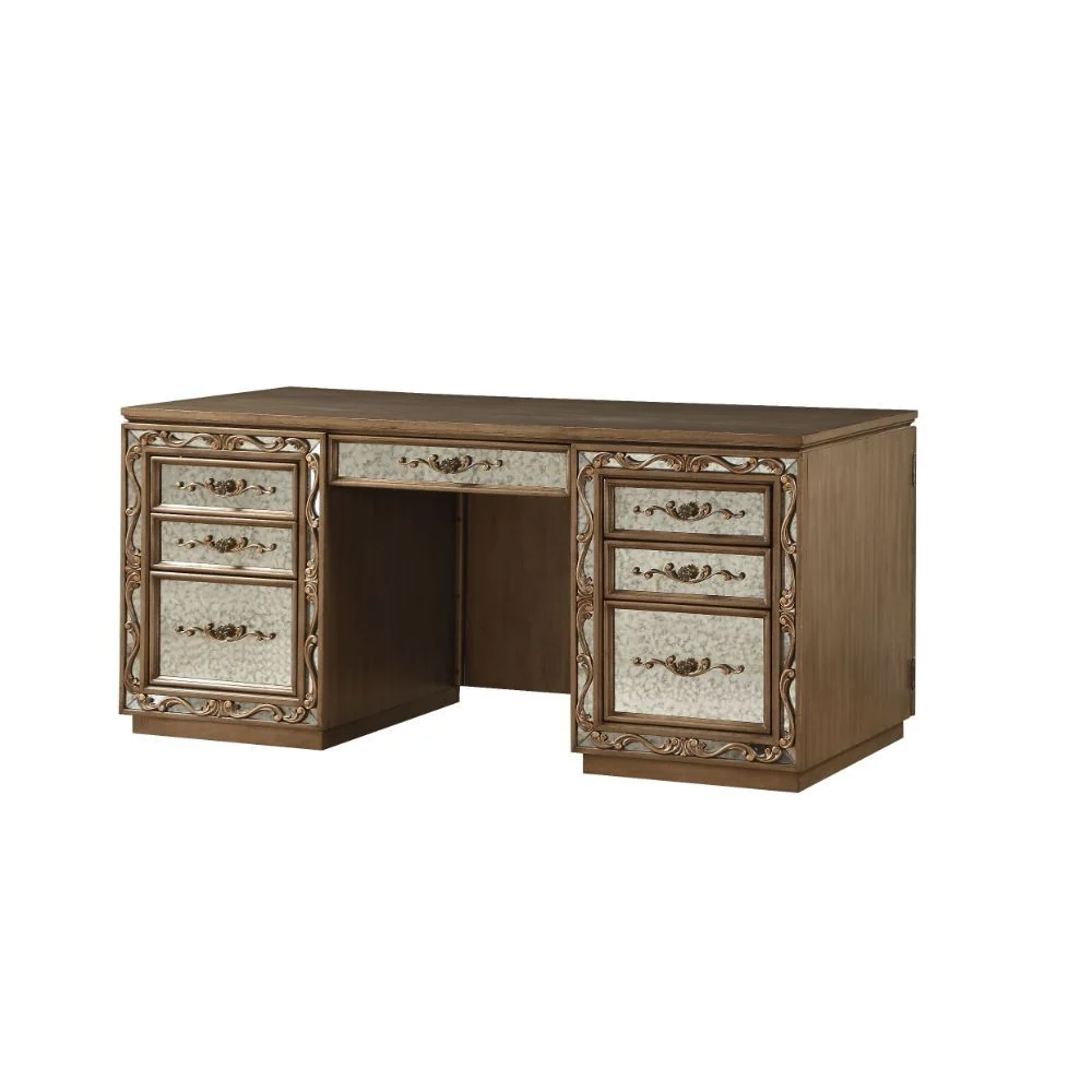 Orianne Computer Desk & Hutch 93790 - Image 6