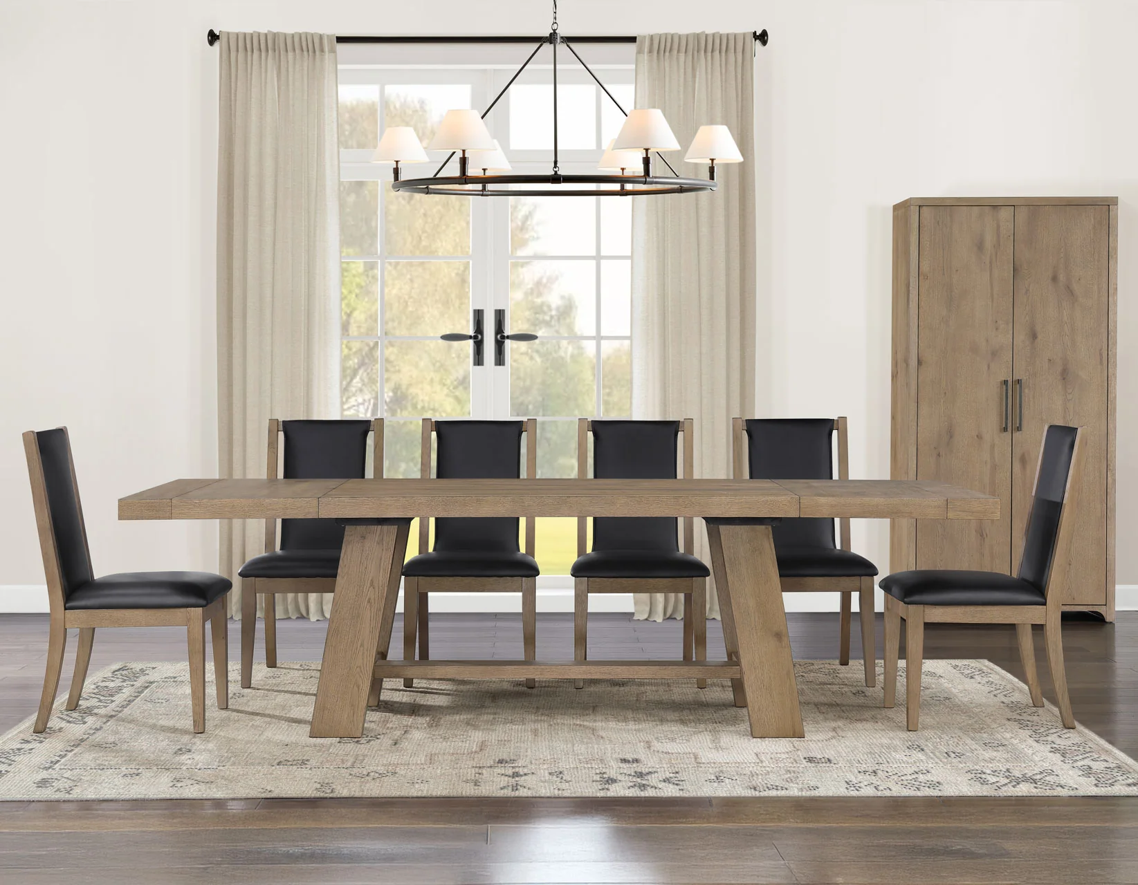 Orlinda Carmel Dining Collection w/2 Extensions - Image 4