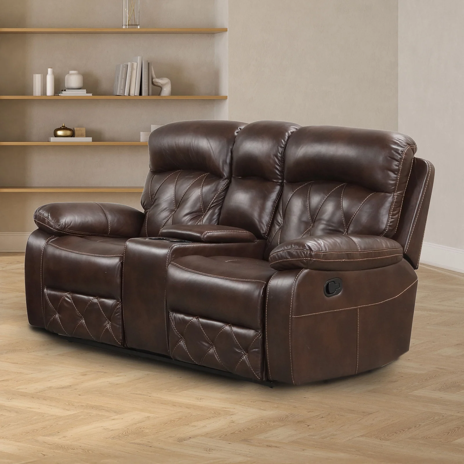 Osias Manual Recline 3 Pc Living Room Sofa Set - Image 3
