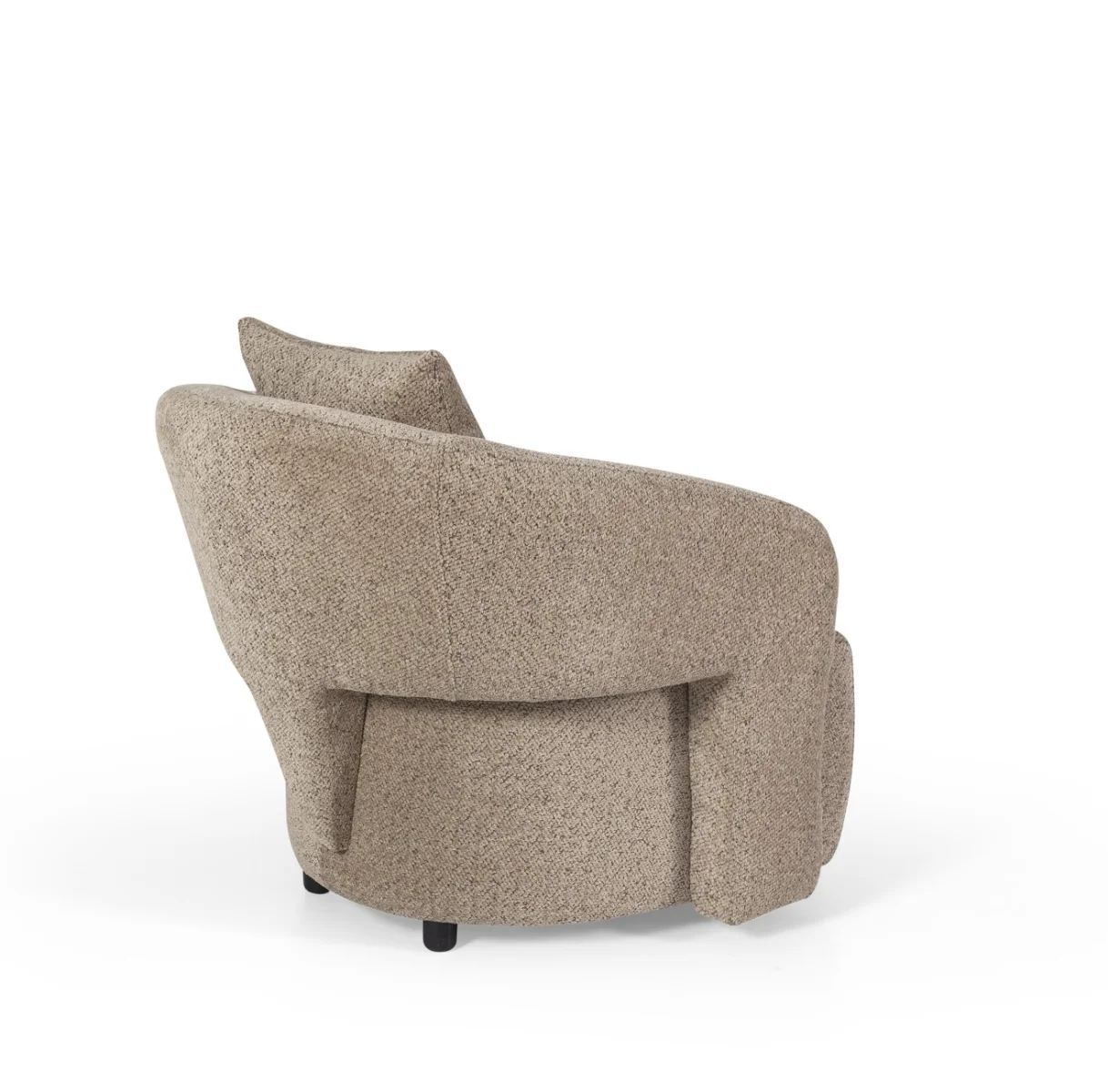 Pablo Brown Boucle Accent Chair - Image 3