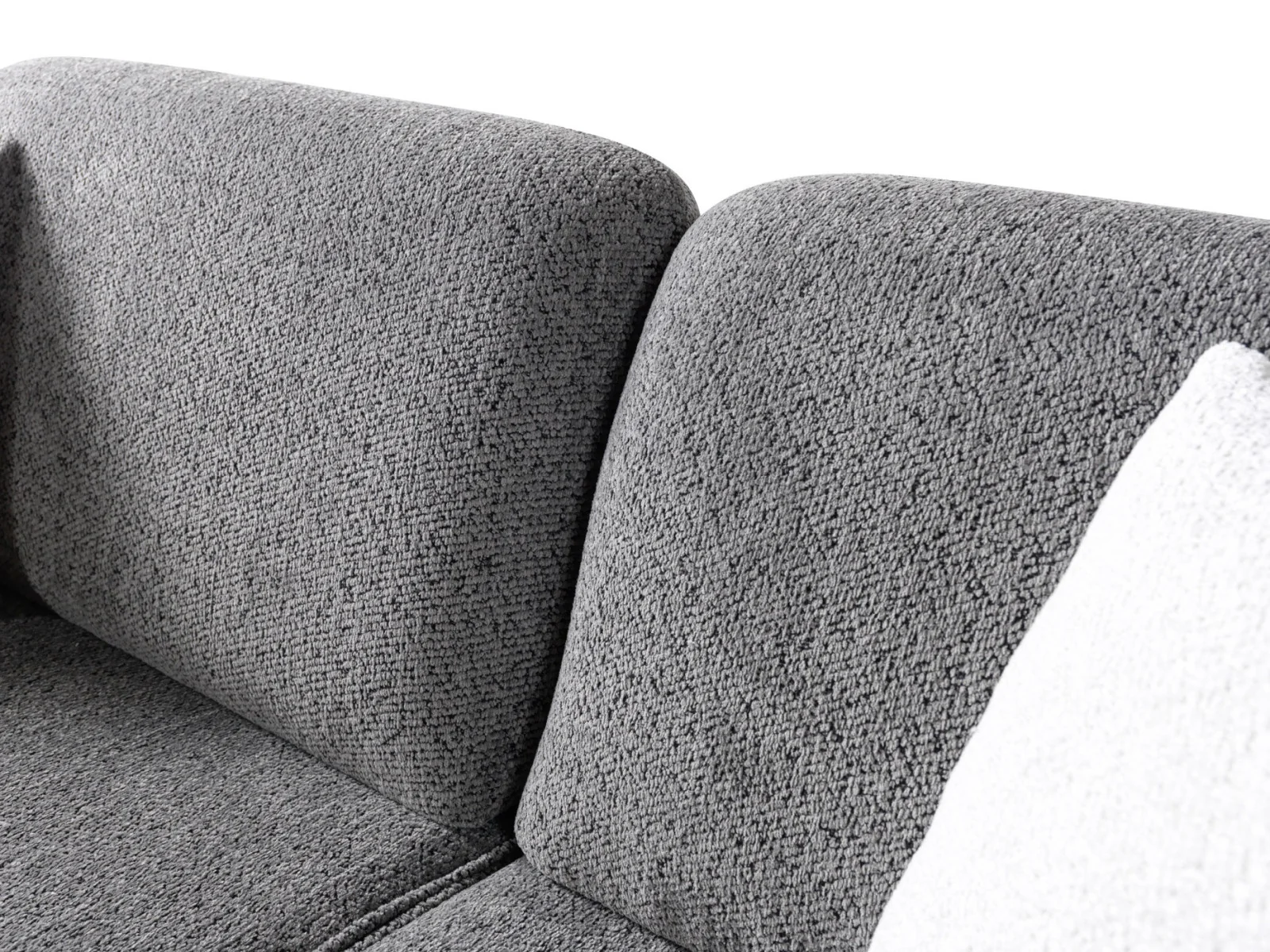 Pablo Gray Boucle 2 Pc Sofa Set - Image 10