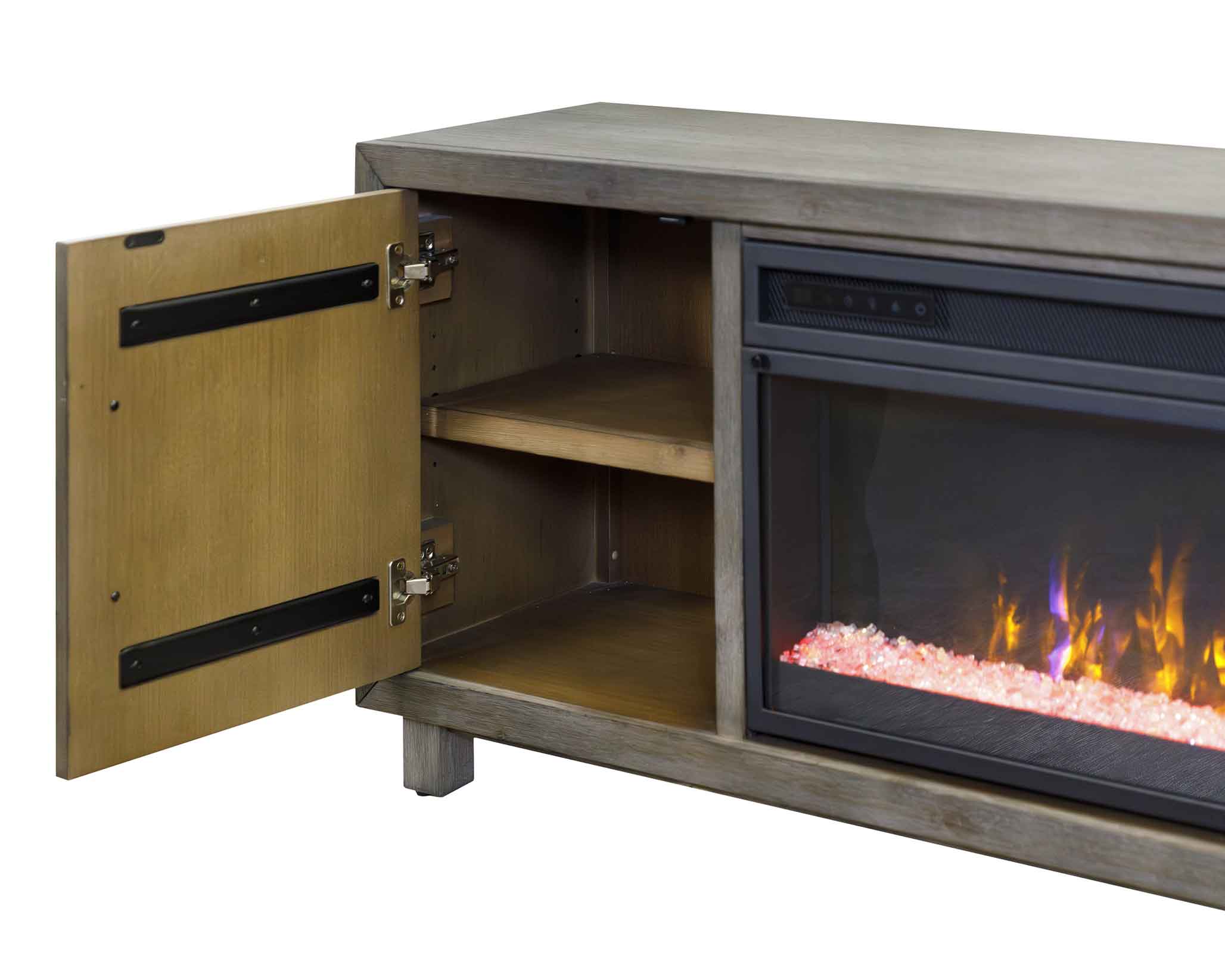 Palisades IMPA396FP 96″ Fireplace TV Stand - Image 9