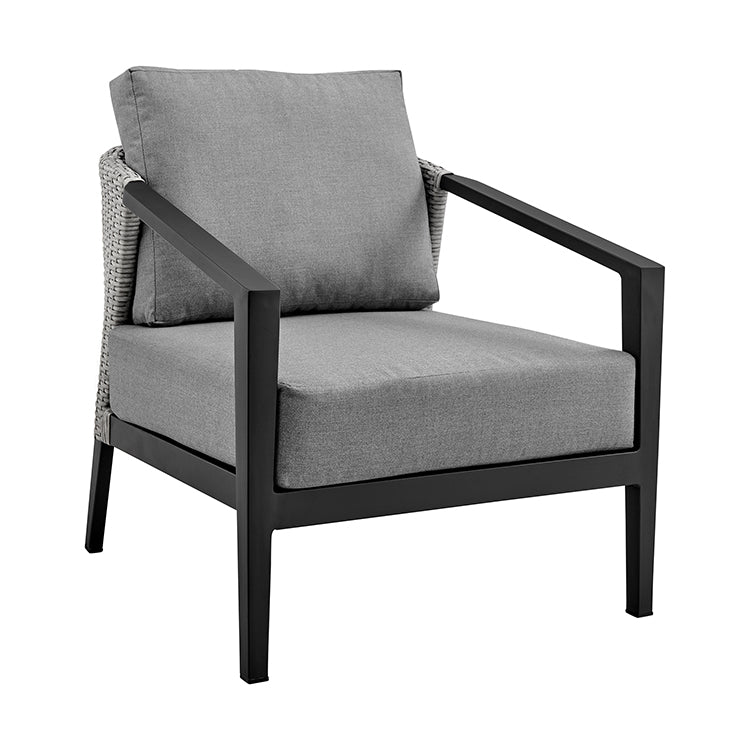 Palma Outdoor Patio 4 Pc Lounge Set - Image 5