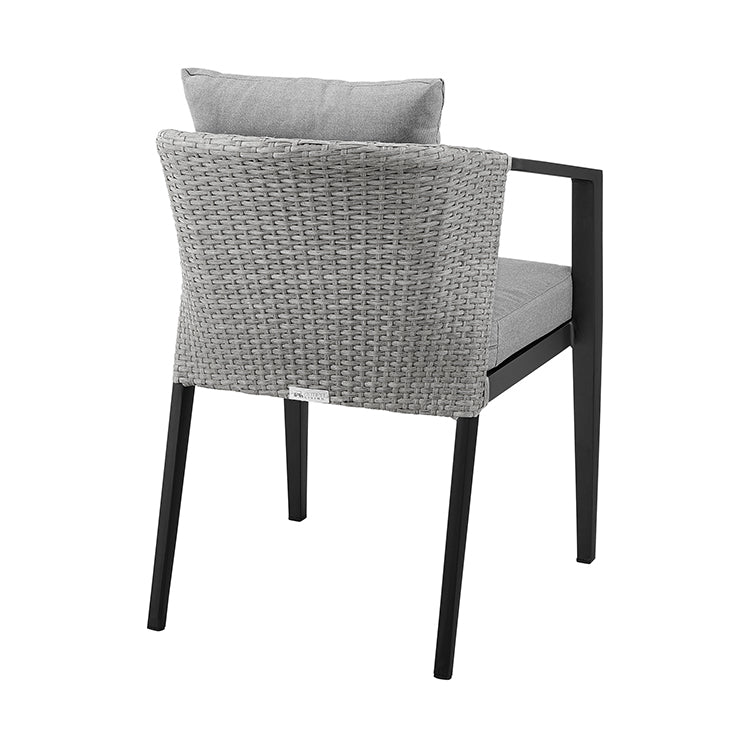 Armen Living Palma Outdoor Patio 7 Pc Dining Set - Image 7