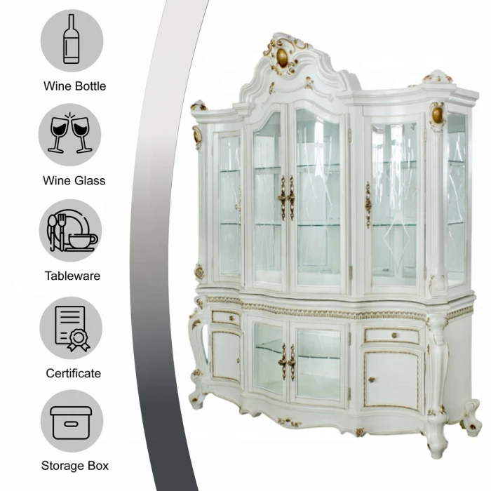 Acme Furniture 63464 Picardy Buffet & Hutch - Image 2