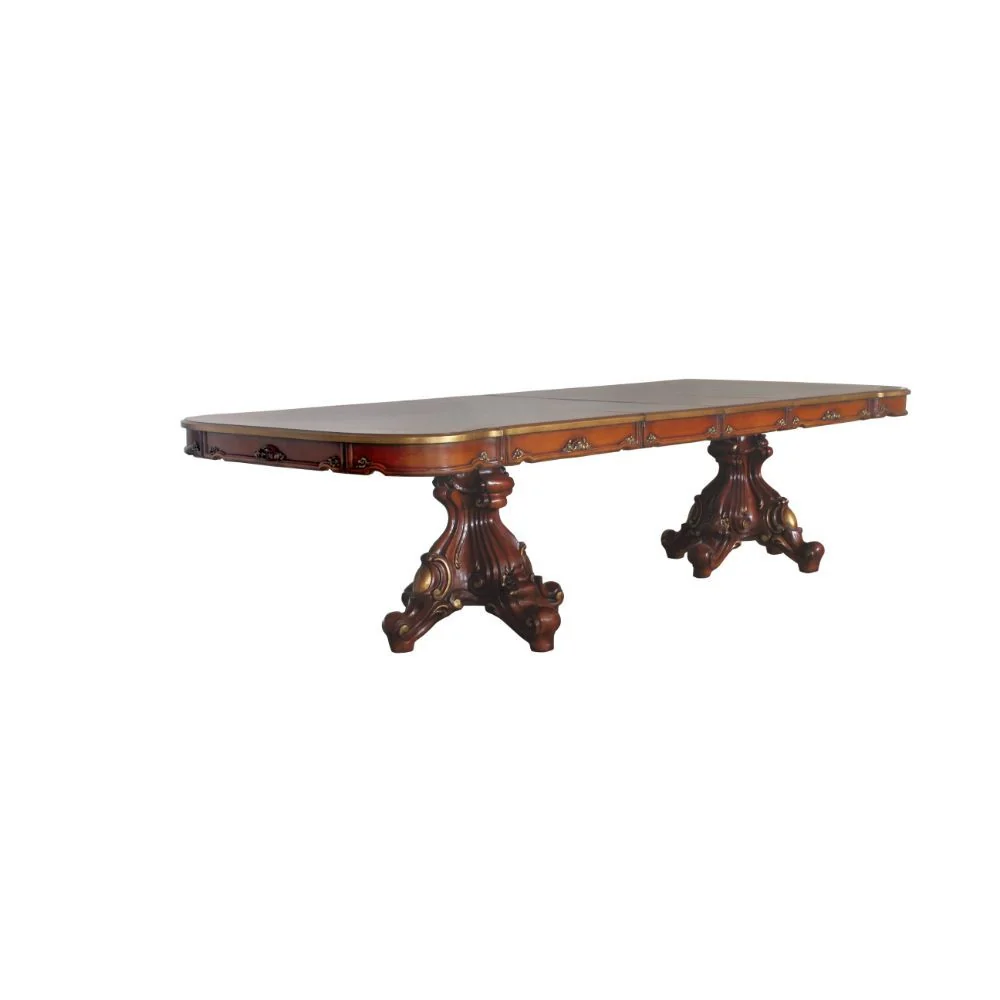 Picardy 68220 Honey Oak Double Pedestal Dining Set - Image 2