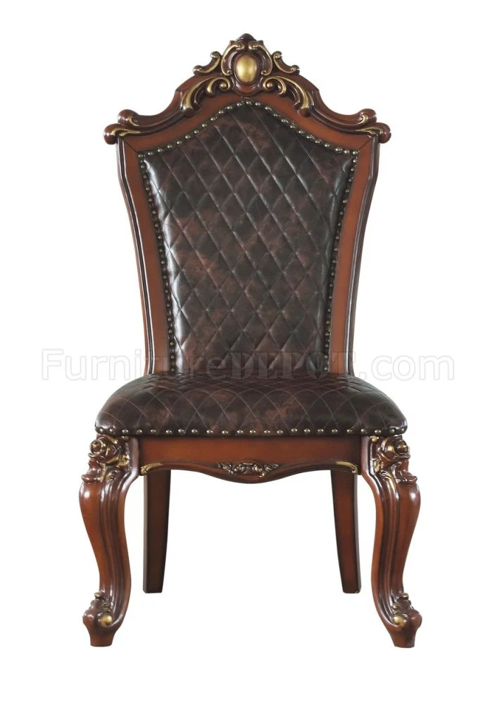 Picardy 68220 Honey Oak Double Pedestal Dining Set - Image 6