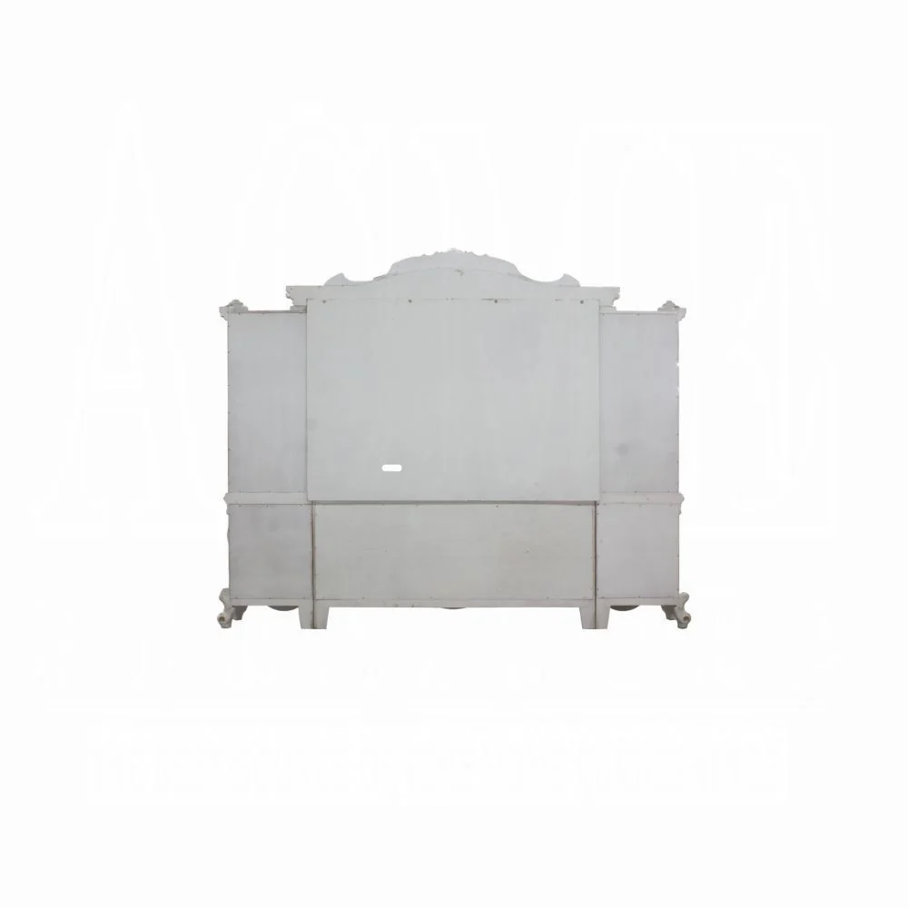Picardy Entertainment Center - Antique Pearl Finish - Image 4