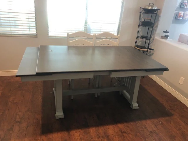 Poundex F2523 White 7 Pc Dining Collection - Image 4