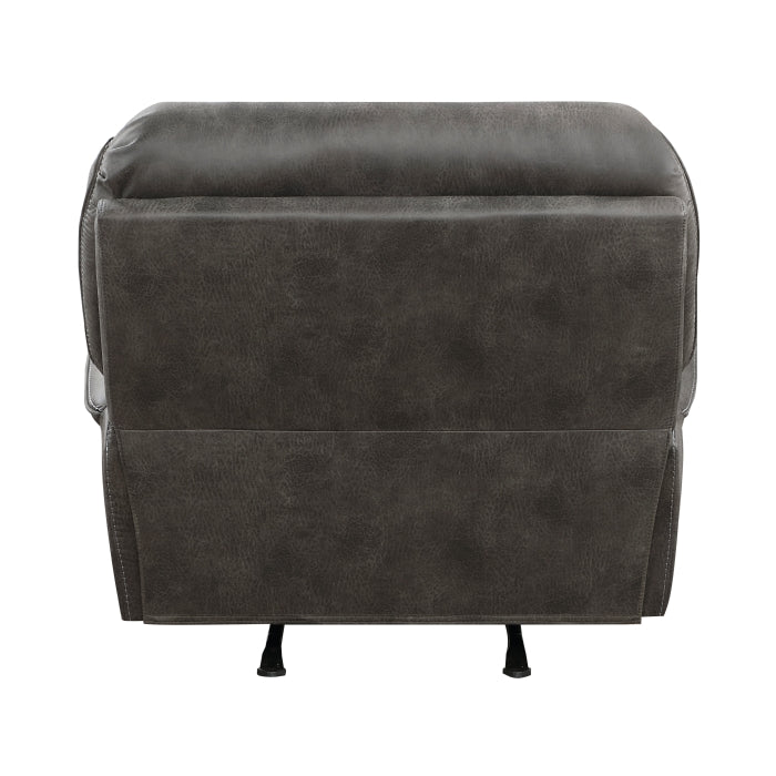 Proctor Gray Microfiber Rocker Recliner 8517GRY-1 - Image 4