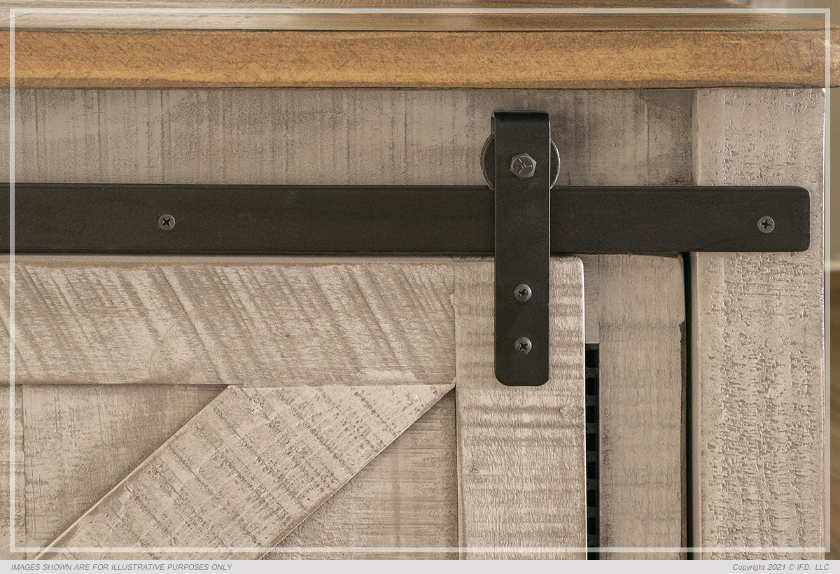 Pueblo Gray Wall Unit IFD3401 - Image 3