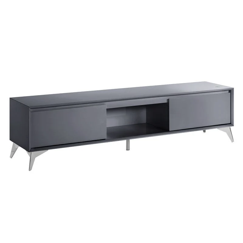 Raceloma 91996 TV Stand - Gray Finish - Image 3