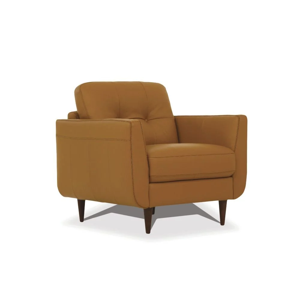 Acme 54957 Radwan Chair - Caramel Leather - Image 2