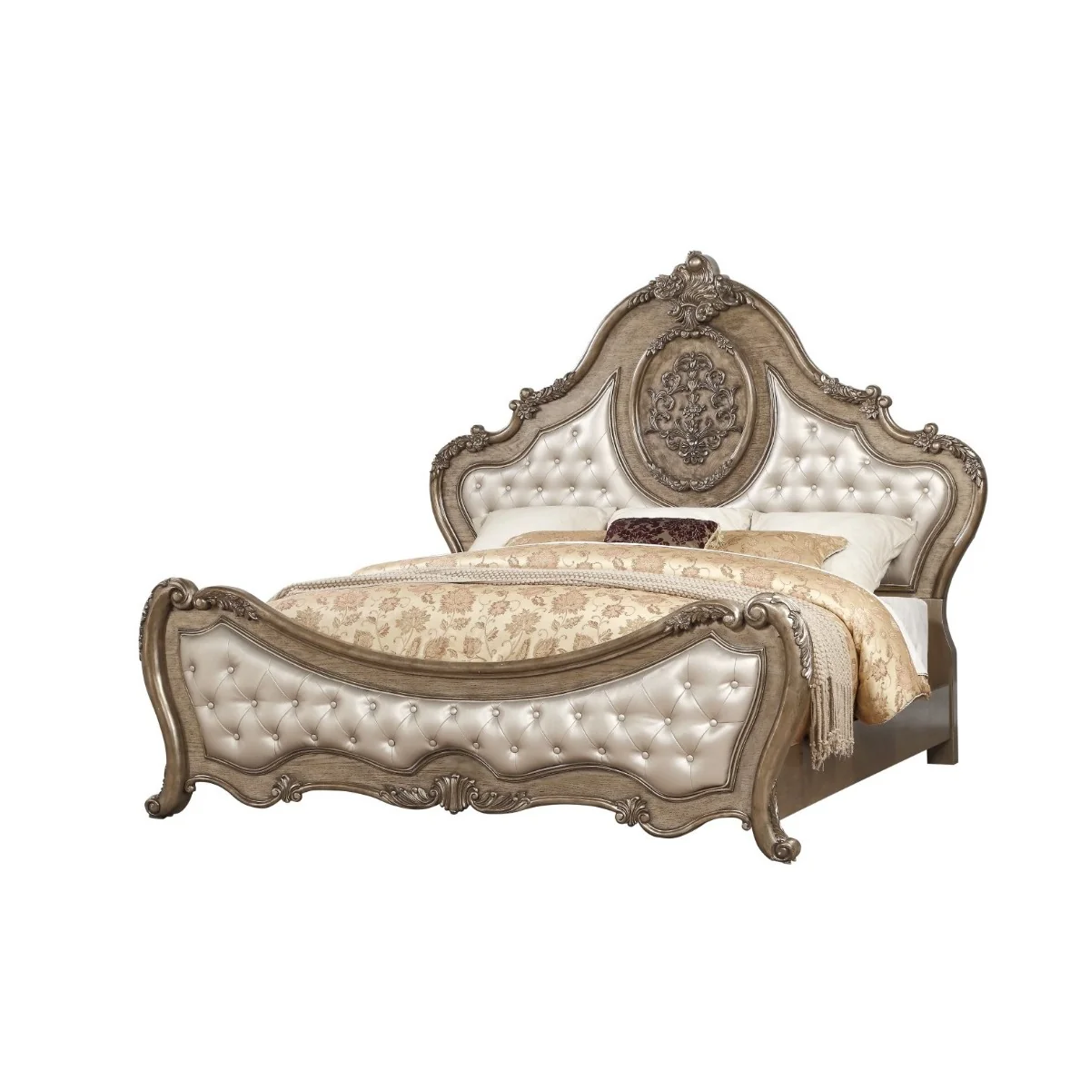 Ragenardus 26310 Bedroom Collection - Vintage Oak - Image 2