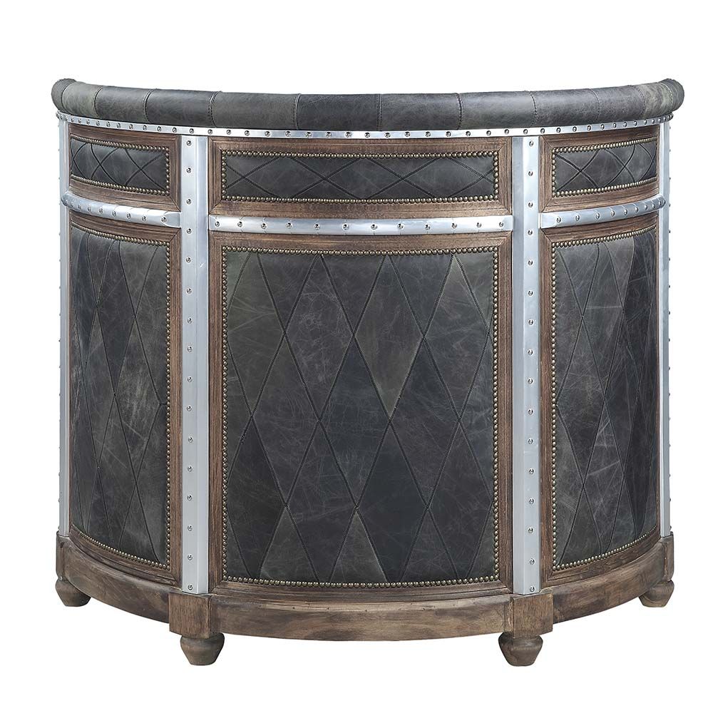 Rahma Bar Set DN01019 - Leather & Aluminum - Image 3