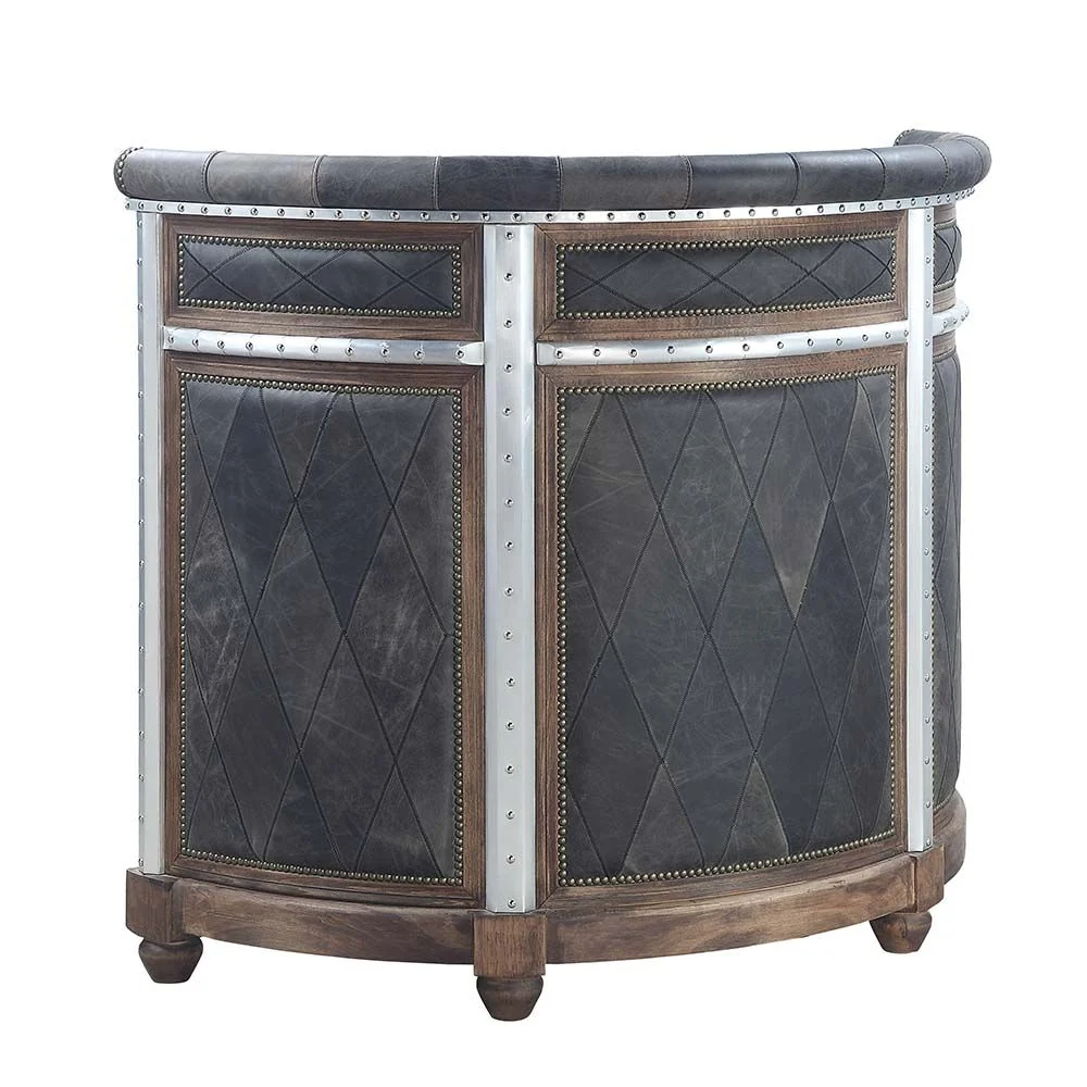Rahma Bar Set DN01019 - Leather & Aluminum - Image 8